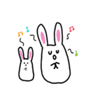 ぽちゃうさぎの生活（個別スタンプ：36）