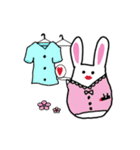 ぽちゃうさぎの生活（個別スタンプ：40）