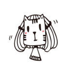 雨木の女の子～変な顔することが好き（個別スタンプ：17）