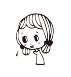 雨木の女の子～変な顔することが好き（個別スタンプ：22）