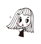 雨木の女の子～変な顔することが好き（個別スタンプ：26）