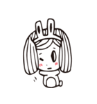 雨木の女の子～変な顔することが好き（個別スタンプ：38）