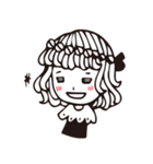 雨木の女の子～変な顔することが好き（個別スタンプ：40）