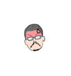 メガネひげ坊主（個別スタンプ：32）