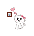 A dog.（個別スタンプ：1）