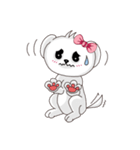 A dog.（個別スタンプ：3）