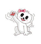 A dog.（個別スタンプ：4）
