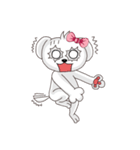 A dog.（個別スタンプ：6）
