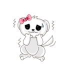 A dog.（個別スタンプ：12）