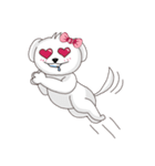 A dog.（個別スタンプ：13）