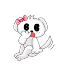 A dog.（個別スタンプ：40）