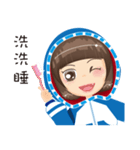 Miss Rose with canine tooth（個別スタンプ：17）