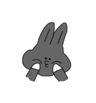 黒ウサギのパール2（個別スタンプ：6）
