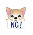 吹き出し大好き！チワワのいちくん（個別スタンプ：35）