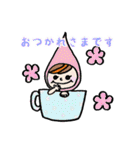 カラフルずきんちゃん（個別スタンプ：10）