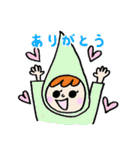 カラフルずきんちゃん（個別スタンプ：16）