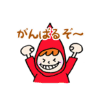 カラフルずきんちゃん（個別スタンプ：33）