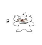 シンプルなクマさん（個別スタンプ：13）