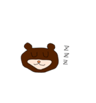 シンプルなクマさん（個別スタンプ：31）
