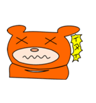 シンプルなクマさん（個別スタンプ：40）