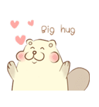 lovely beaver (Eng)（個別スタンプ：5）