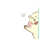 lovely beaver (Eng)（個別スタンプ：7）