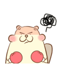 lovely beaver (Eng)（個別スタンプ：8）