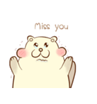 lovely beaver (Eng)（個別スタンプ：10）