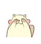lovely beaver (Eng)（個別スタンプ：13）
