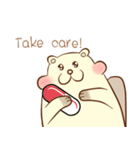 lovely beaver (Eng)（個別スタンプ：18）