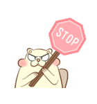 lovely beaver (Eng)（個別スタンプ：30）