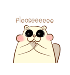 lovely beaver (Eng)（個別スタンプ：31）
