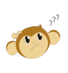 Naughty monkey children（個別スタンプ：18）