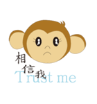 Naughty monkey children（個別スタンプ：19）