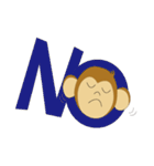 Naughty monkey children（個別スタンプ：20）