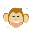 Naughty monkey children（個別スタンプ：24）
