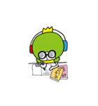 オージオ王子とツバメのごっくん（個別スタンプ：15）