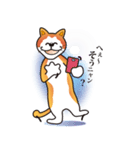 パフォーマンス猫キャラクター「ミュー」2（個別スタンプ：4）