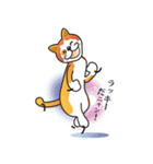 パフォーマンス猫キャラクター「ミュー」2（個別スタンプ：5）