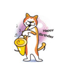 パフォーマンス猫キャラクター「ミュー」2（個別スタンプ：23）