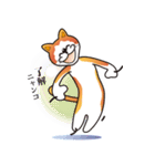 パフォーマンス猫キャラクター「ミュー」2（個別スタンプ：35）
