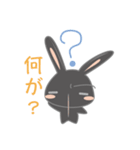 黒うさだじょ（個別スタンプ：11）