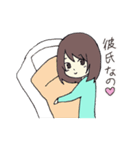 お布団大好きひきこちゃん（個別スタンプ：2）