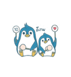 Duo Penguin ＆  theirs happy life（個別スタンプ：30）