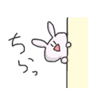 笑顔のうさぎ（個別スタンプ：9）