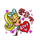 Lady Yaya -love to flaunt！（個別スタンプ：11）