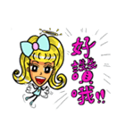 Lady Yaya -love to flaunt！（個別スタンプ：14）