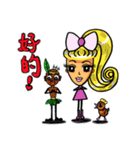 Lady Yaya -love to flaunt！（個別スタンプ：17）