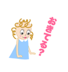 キュートな女の子アニー（個別スタンプ：2）