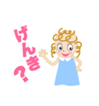 キュートな女の子アニー（個別スタンプ：6）